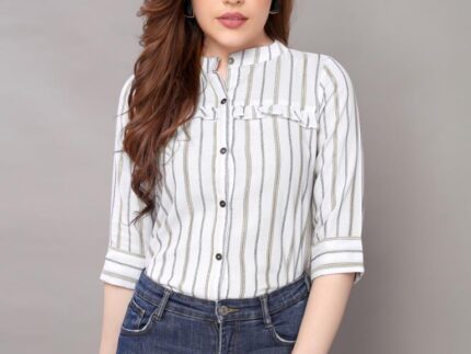 Off White Cotton Top