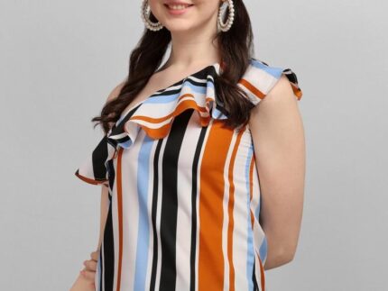 Multicoloured Printed Top