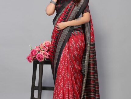 Red Silk Saree