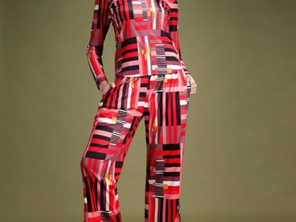 Multicoloured Printed Co-ord Set