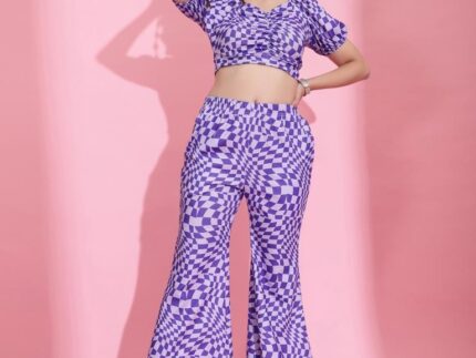 Blue Printed Co-ord Set