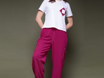 White Plain Lycra Co-ord