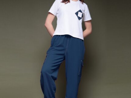 White Plain Lycra Co-ord