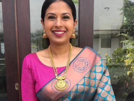 SOFT LICHI SILK BEAUTIFUL SAREE